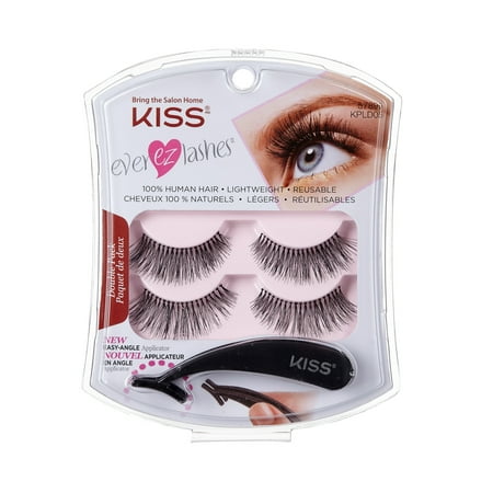 KISS Ever EZ Lashes, Double Pack 10 (Best French Kiss Ever)