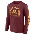 thumbnail image 2 of Men's Fanatics Maroon Minnesota Golden Gophers Fundamentals Cotton Winning Team Long Sleeve T-Shirt, 2 of 3