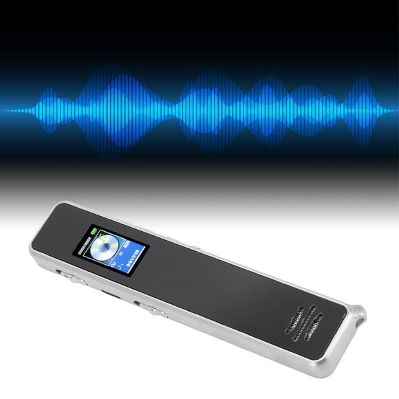 Digital Voice Recorder, Speech to Text Voice Activated Recorder with Playback, Audio Recorder Tape Recorder for Lectures Meetings Interviews