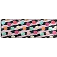 thumbnail image 5 of SKYSONIC 2'X6' Colorful Macaroons Dessert Runner Rug with Rubber Backing, Sweet Valentines Non Slip Entryway Rug Runner Washable Soft Area Rug Carpet for Hallway Bedroom Kitchen Decor, 5 of 6