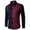 Wine, variant on Aoochasliy Mens Shirts Trendy Casual and Comfortable Long-sleeved Business Single-breasted Top