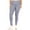 Heather Blue, variant on MOA COLLECTION Women's Plus Size Elastic Band Waist Stretch Comfy Workout Leggings Pants