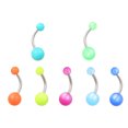 thumbnail image 3 of 20PCS Anillos de ombligo para mujeres y niñas Barra de ombligo yeacher Anillos de ombligo, 3 of 7