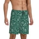 thumbnail image 2 of Fotbe Green Christmas Pantalones Cortos de Pijama para Hombre, Ropa de Dormir, Pantalones de Pijama Cortos para Hombre-4X-Large, 2 of 6