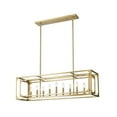 thumbnail image 4 of 9 Light Island-13 Inches Tall And 13 Inches Wide-Rubbed Brass  Finish Z-Lite 3038-9L-Rb, 4 of 7