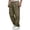 Army Green&09#0122C, variant on Fabrcox Pants Cargo for Man Relaxed Fit Wide Leg Joggers for Men Cycling Fishing Workout Sport Pants for Men with Pockets