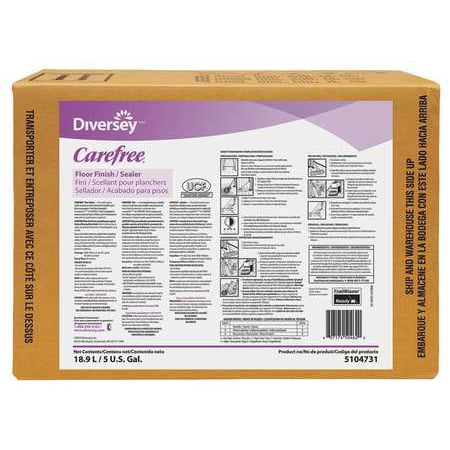 DIVERSEY 5104731 Floor Finish,5 gal.,30 min.