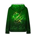 thumbnail image 6 of xixinqiwan Women's Plus Size Hoodies for St. Patrick's Day,Women Shamrock Sweater Lucky Clover Top Irish Long Sleeve Pullover, 6 of 6