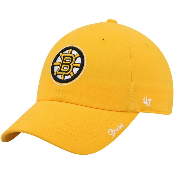 Women's '47 Gold Boston Bruins Team Miata Clean Up Adjustable Hat