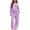 Purple, variant on BXJX Girls Fall Outfit Sets Size 7, Outdoor Long Sleeve 2 PC Hoodies and Sweatpants Sets Purple