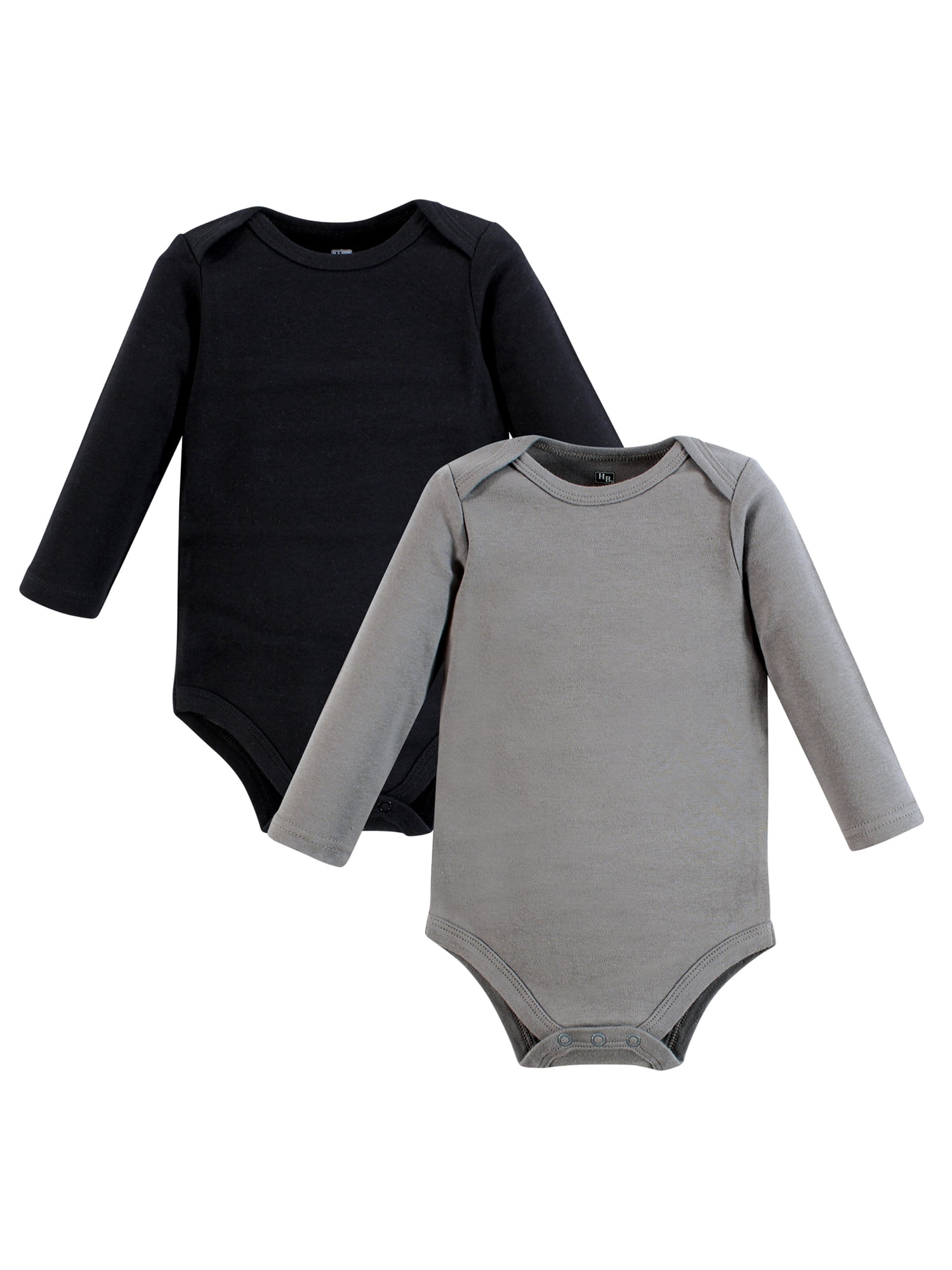 Hudson Baby Cotton Long Sleeve Bodysuit, 10-Pack, Newborn-18 Months