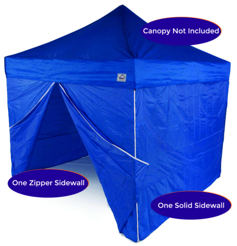 Impact Canopy 10 x 10 Canopy 4 Sidewalls, Outdoor Gazebo Canopy Replacement Walls  Only, Royal Blue - Walmart.com