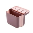 thumbnail image 1 of Toystoory Cesta de almacenamiento para fregadero, estante de almacenamiento de succión de plástico, soporte organizador de lavabo de drenaje plegable Organizadores de utensilios de cocina Rosado Toystoory HA003273-01, 1 of 6