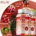 thumbnail image 2 of Apple Cider Vinegar Gummies 1200mg - for Bloating, Digestion & Metabolism - 60 Count, 2 of 6