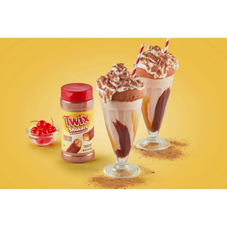 Twix Shakers Chocolate, Caramel & Cookie Flavored Seasoning Blend 3.7 oz 