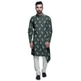 thumbnail image 1 of Atasi Kurta Pyjama de Fête pour Hommes, Col Mandarin, Ensemble Ethnique Imprimé Kurta, 1 of 3