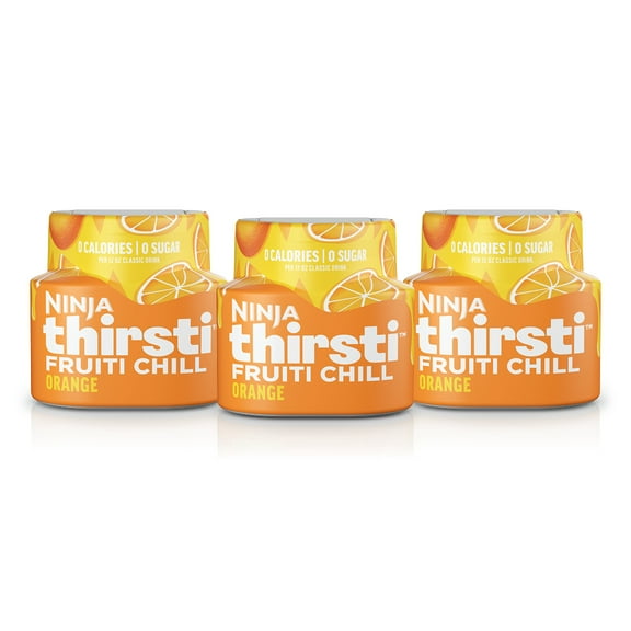 Ninja Thirsti FRUITI CHILL Orange Flavored Liquid Water Drops