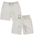 thumbnail image 4 of Boys Pokemon Pikachu Casual Woven Khaki Pull-On Shorts with Pockets, 4 of 5