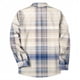 thumbnail image 4 of Seeotter Mens Stretchy Knit Plaid Shirt Long Sleeve Button Down Shirts Casual Western Cowboy Tops, 4 of 5