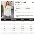thumbnail image 6 of Asklazy Women Pullovers Sweater Soft Fisherman Cable Long Sleeve Crewneck Sweater,Orange,M, 6 of 9