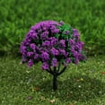 thumbnail image 5 of 5pcs 4~6.5cm Toys for Kids Plastic Artificial Scenery Trees Building Landscape Accessories Miniature Flower Tree Railroad Decoration 5CM STYLE 3, 5 of 8