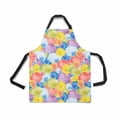 thumbnail image 2 of SUNENAT Watercolor Cute Sheep Lamb Cute Animal Adjustable Bib Apron with Pockets - Commercial Restaurant and Home Kitchen Adjustable Apron, 2 of 2