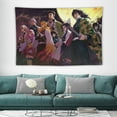 thumbnail image 3 of Custom Demon Slayer Tapestry wall hanging poster hanging painting background cloth wall cloth wall decoration easy to install easy to clean multifunctional 40"x60", 3 of 3