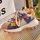 thumbnail image 3 of Mujeres Zapatos Deportivos Con Cordones Coloridos Y Elegantes Con Suela Gruesa, Cómodos Y Transpirables, Zapatillas Antideslizantes Para Exteriores, 3 of 4