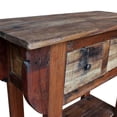 thumbnail image 3 of vidaXL Console en Bois Massif 80x35x80 cm, 3 of 4