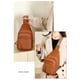 thumbnail image 5 of Bolso bandolera de piel para mujer, mochila pequeña de viaje con correa ajustable, ligero y resistente al agua para desplazamientos diarios, compras y ocio. Aestivo., 5 of 8