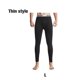 thumbnail image 4 of Guardurnaity Pantalones térmicos de invierno para hombre, pantalones cálidos de estilo informal ajustados para niños, mallas de capa base para Ropa interior Negro Delgada, 4 of 6