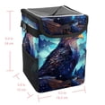 thumbnail image 5 of Bird Foldable Car Trash Can with Lid, Leak-proof Mini Trash Can, Hanging Storage Bag, Car Trash Bin, 5 of 6