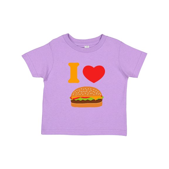Inktastic I Love Cheeseburgers Boys or Girls Toddler T-Shirt