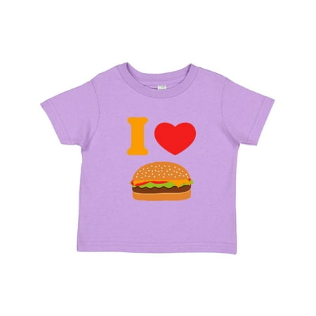 

Inktastic I Love Cheeseburgers Gift Toddler Boy or Toddler Girl T-Shirt