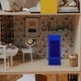 thumbnail image 4 of IFANLANDOR Tiny Fridge Decorative Blue Plastic 1Pcs for Storage and Collector's Display, 4 of 7