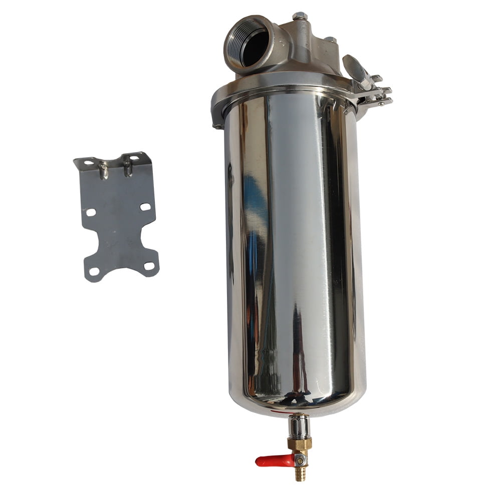 Stainless Steel 300psi Filter Housing Outer Casing 1 NPT Inlet and Outlet Filter Shell Filtration Tool USA Stock 