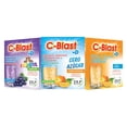 thumbnail image 1 of C- Blast+d Vitamina C D Complejo B Zinc Antioxidantes 3 cajas Sabor Kit Familiar, 1 of 6