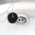 thumbnail image 3 of PEACNNG 2 Pcs 1.1/2 InchTub Stopper Bathroom Sink Drain Plug Silicone Bathtub Drain Stopper with Chains for Kitchen Bathtub Bathroom Sink Drains (Black), 3 of 5