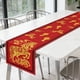 thumbnail image 5 of Camino de mesa de lino Camino de mesa del Año de los Caballos Exquisita decoración festiva para mesa de fiesta con estampado de caballos al galope Adecuado para decoraciones del Año de los Caballos De, 5 of 6