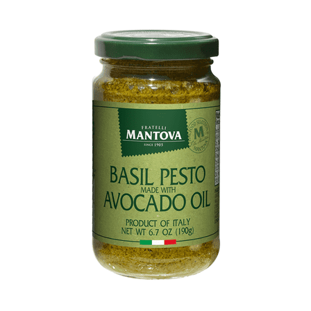 Mantova Pesto with Avocado Oil, 6.7 oz (Pack of 2)