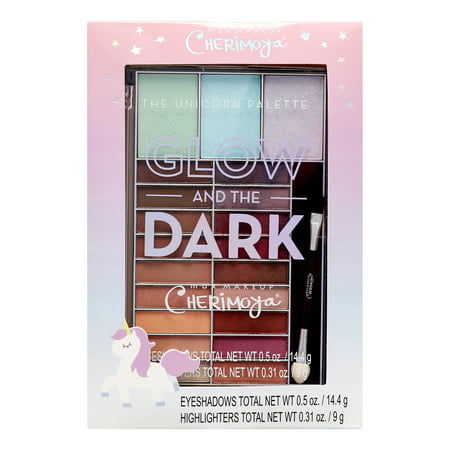 Cherimoya Unicorn Palette Makeup Set, Glow and the Dark ($12 Value)