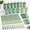 Gradient Green-1, variant on 48 Sets / 192 Thank You Appreciation Gifts Bulk Gradient Blue