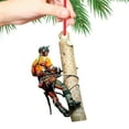 thumbnail image 3 of Christmas Tree Climber Christmas DIY Car Pendant, Festive Hanging Decor for Holiday Season Decorations,E, 3 of 6