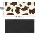 thumbnail image 3 of Brown Western Cow Print Desk Mat, Desk Accessory, Cute Workspace, Trendy Workspace, Trendy, 35.4x15.7in Large Gaming Mouse Pad, Cute Desk Topper, Pretty Desk Pad, 3 of 6