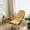 Khaki 【1×Recliner Cushion】, variant on Super Soft Rocking Chair Cushions, Recliner Sofa Pad, Memory Foam, Lumbar Support, Waterproof, Modern Farmhouse, Small Living Room, Outdoor Garden Chairs, Ergonomic Seat Cover TOPLIU