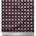 thumbnail image 1 of Soimoi Poly Georgette Fabric Flower Artistic Print Fabric by Yard 52 Inch Wide, 1 of 3