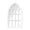 Style A, variant on predolo Arched Window Mirror Wall Art Decorative Wall Mirror Windowpane Arch for Bedroom Style A