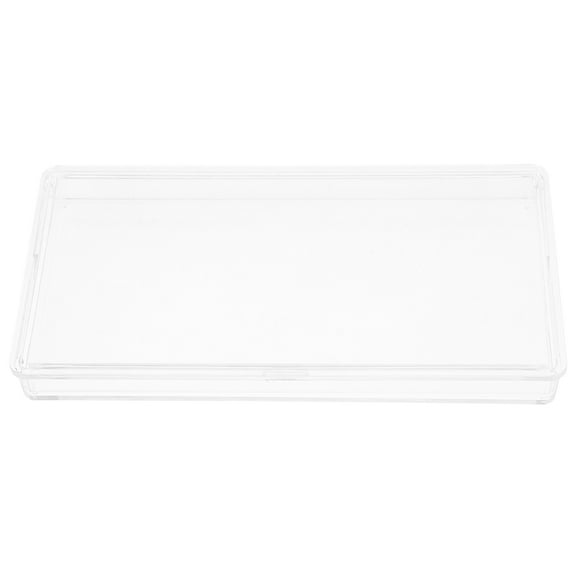 Plastic Case for Paper Money and Banknotes Display with Protective Cover for 1 Set of Plastic Stamp