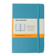 Classic Hard Cover Notebooks Reef Blue, 3 1/2 in. x 5 1/2 in., 192 pages, lined (pack of 2)