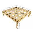 thumbnail image 4 of Mobiliario Fiesta Kit Candy Bar Mdf Mesa De Postres Dulces, 4 of 9